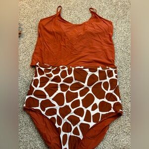 Coral reef swim suit!!